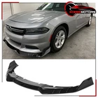Fits 15-23 Dodge Charger 3PCS Ikon V3 Front Lip Under Splitter Gloss Black Abs New. Price: $126.99.