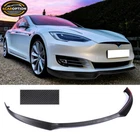 Fits 16-21 Tesla Front Bumper Lip Spoiler Ikon Style Matte Carbon Fiber New. Price: $359.99.