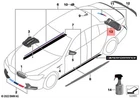 Genuine Bmw M5 F90 Sedan Rear Diffuser Carbon 51192446628 New. Price: $1772.80.