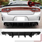 Fits 20-23 Dodge Charger Widebody Ikon Style Rear Diffuser Lip Gloss Black Pp New. Price: $101.99.