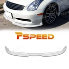 For 2003-07 Infiniti G35 Gt-style White Pp Front Bumper Splitter Lip Chin New. Price: $81.88.