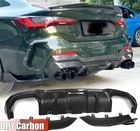 For Bmw 4 Series G22 G23 20-25 Dry Carbon Rear Bumper Diffuser Lip +side Corner New. Price: $499.99.