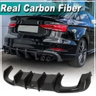 Real Carbon Rear Bumper Diffuser Spoiler Lip For Audi S3 A3 Sline 8V.5 2017-2020 New. Price: $385.70.