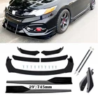 For Honda Civic Si Sedan Coup Front Bumper Rear Lip Spoiler Body Kit Gloss Black New. Price: $69.99.