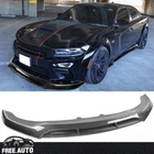 Fits 20-23 Dodge Charger Srt Widebody V5 Front Bumper Lip Carbon Fiber Look Pp New. Price: $193.99.