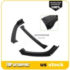 For Nissan Altima 19-2021 3PC Front Bumper Lip Spoiler Splitter Gloss Black New. Price: $44.49.