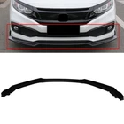 Front Splitter Bumper Lips For 2016-2020 2021 Honda Civic Matte Finish New. Price: $36.09.