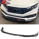 Fit 19-21 Honda Civic Ikon Style Carbon Fiber Print Front Bumper Lip Splitter New. Price: $42.73.