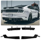 Fits 2018-2021 Ford Mustang Glossy Black Rear Diffuser & Side Splitters New. Price: $45.78.