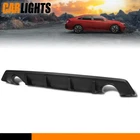 Rear Bumper Diffuser Matte Black Dual Exhaust For 2016-21 Honda 4DR Civic Sedan New. Price: $61.30.