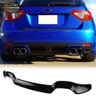 Rear Bumper Lip Splitters Fits 08-14 Subaru IMP0REZA Wrx 5DR Sti Gloss Black Abs New. Price: $109.99.