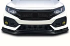 17-21 Fits Honda Civic Hb Parvin Carbon Fiber Front Bumper Lip Body Kit 118528 New. Price: $511.00.