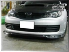 Vr Type Carbon Fiber Front Bumper Lip For 2008-2010 Subaru Impreza Grb Wrx Sti New. Price: $503.45.