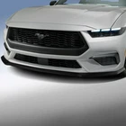 Ford Air Design Fascia Splitter Kit Satin Black Front Ecoboost/ Gt Mustang 24-26 New. Price: $346.99.