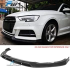 Fits 17 20 Audi S3 A3 S-line Ikon Style Front Bumper Lip Splitter Gloss Black Pp New. Price: $54.99.