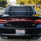 Hecasa Rear Window Windshield Louver Cover Sunshade Vent For 11-23 Dodge Charger New. Price: $116.59.