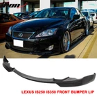 Fits 06-08 Lexus IS250 IS350 Ikon Style Front Bumper Lip Spoiler Unpainted Pu New. Price: $105.99.
