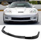 Fit 06-13 Chevy Corvette C6 ZR1 Style Front Bumper Lip Spoiler Glossy Black 3PCS New. Price: $87.99.