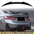 Gloss Black M4 Style Trunk Spoiler Wing For 2019-2025 Bmw G20 330I M340I G80 New. Price: $58.98.