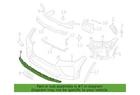 2022-2024 Bmw X6M F96 Lci Competition Front Bumper Lip Spoiler Panel Oem New. Price: $600.00.