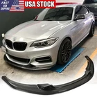 For Bmw F22 M-sport M235I M240I 2014-2019 Front Bumper Lip Splitter Real Carbon New. Price: $379.05.