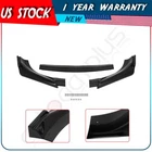 For 2015 2016 Hyundai Genesis Glossy Painted Black Front Bumper Lip Spoiler New. Price: $81.09.