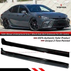 For 25-26 Toyota Camry Yofer Underground Gray Black Tone Side Skirt Extension New. Price: $173.99.