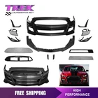 Fits 2015 2016 2017 Ford Mustang Front Bumper Cover Conversion Kit GT500 Style New. Price: $415.05.