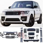 Front + Rear Bumper Grilles For 2013-2017 Land Rover L405 Svo Style Body Kit New. Price: $2299.00.