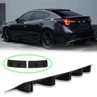For Mazda 6 CX-3 CX-5 Rear Bumper Lip Diffuser Spoiler Splitter Shark 10-FIN New. Price: $42.05.