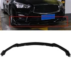 Front Bumper Body Kit Lip For 14-17 Infiniti Q50 Base Carbon Fiber Print Plastic New. Price: $50.58.