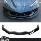 Fit 20-25 Chevy Corvette C8 5VM Style Front Bumper Lip Splitter Gloss Black 5PCS New. Price: $88.99.