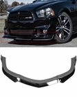 For 2011-2014 Dodge Charger Front Bumper Lip Painted Black Plastic Stp-style New. Price: $70.42.