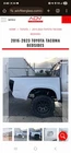Adv Fiberglass Fender Flares And Bedsides New. Price: $850.00.