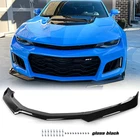 Gloss Black Front Bumper Lip Splitter Abs Fits For 16-22 Chevy Camaro 1LE Style New. Price: $69.99.