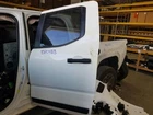 2025 Toyota Tacoma Trailhunter Crew Cab Rear Door White Left Driver Used. Price: $1020.00.