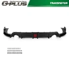 Fit For 2016-2021 Honda Civic Rear Lip Diffuser Body Kit Led Light Black New. Price: $107.90.