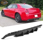 Rear Bumper Diffuser Fit 15-23 Chrysler 300 Ikon V1 Style Lip 2PC Pp Matte Black New. Price: $104.99.