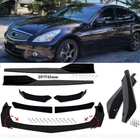 Front Bumper Lips Kits Rear Part For Infiniti G37 Ikon Black New. Price: $78.84.