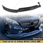 For 15-18 Mercedes Benz C-class W205 Amg Sport Gloss Black Front Bumper Lip 3PCS New. Price: $59.99.