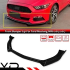 Front Bumper Lip Chin Splitter Performance Spoiler 2015-17 Mustang Gt Vland New. Price: $45.00.