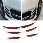 6X Universa Car/auto Front Bumper Fins Spoiler Canard Refit Carbon Fiber Look . New. Price: $13.85.