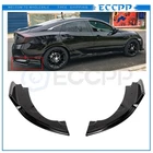 Fits 16-18 Honda Civic 2X Rear Bumper Lip Splitters Winglet Aprons Side Skirt New. Price: $36.95.