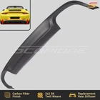 Scopione Matte Carbon Rear Diffuser For Porsche 12-16 911 991.1 Carrera 4 New. Price: $1450.00.