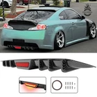 Carbon Fiber Rear Bumper Diffuser W/ Led Brake Light For Infiniti G35 G37 G20G25 New. Price: $74.00.