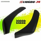 2PCS Universal Front & Rear Bumper Lip Splitters Winglets Canards Polypropylene New. Price: $29.40.