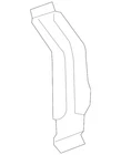 Genuine Honda Body C-pillar Reinforcement 63255-S9V-A00ZZ New. Price: $207.22.