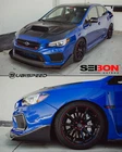 Seibon FLS18SBIMP Carbon Fiber Fog Light Surround For Subaru Wrx 2018-2021 New. Price: $655.00.
