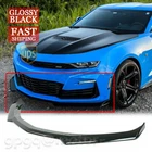 For Camaro Ls Lt 2016-2024 Glossy Black Front Bumper Lip Splitter Spoiler New. Price: $45.99.