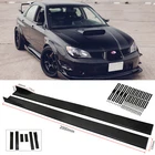 For Subaru Impreza Wrx Sti 78.7' Side Skirts Rocker Panel Lip Splitter Black New. Price: $41.67.
